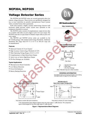 NCP304HSQ09T1 datasheet  